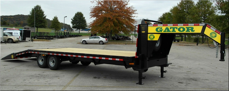 Gooseneck flat bed trailer for sale14k  Leslie County, Kentucky